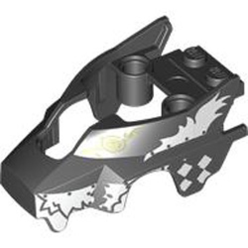 Top Shell Number 4 Diameter 4.85 Number 4 Black