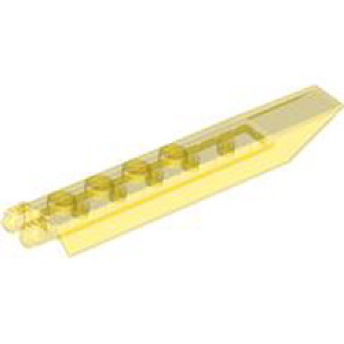 Flap 2x8 Friction / Fork Transparent Yellow