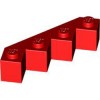 Facet Brick 4x4x1 Bright Red