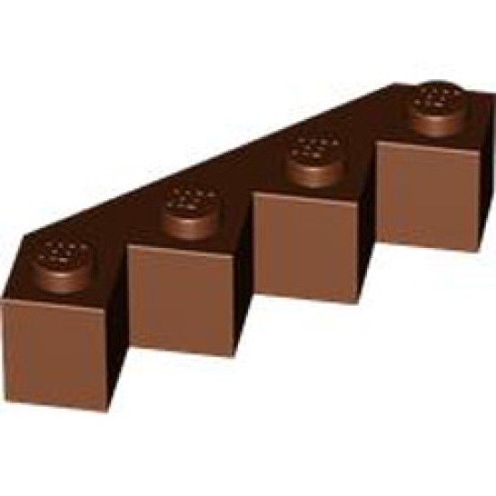 Facet Brick 4x4x1 Reddish Brown
