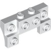 Brick 1x4x1 2/3 with Vertical Knobs White