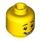 Mini Head Number 1238 Bright Yellow