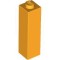 Brick 1x1x3 Flame Yellowish Orange