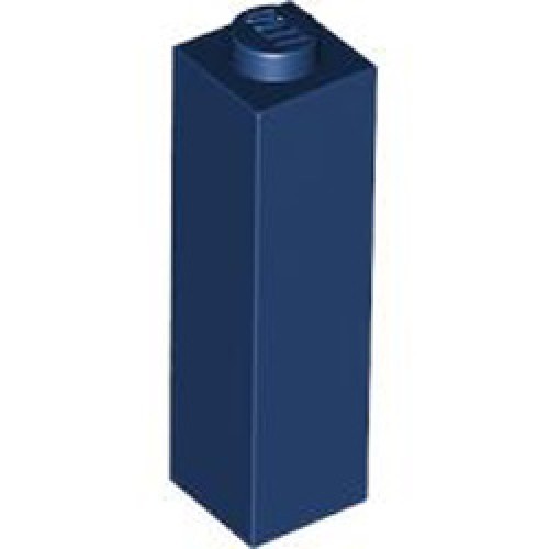 Brick 1x1x3 Earth Blue