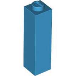 Brick 1x1x3 Dark Azur Brick 1x1x3 Dark Azur