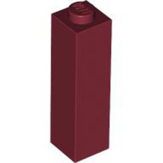 Brick 1x1x3 Dark Red