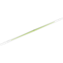 Flexhose 19M with 3.18 Stick Transparent White with Inner Bright Green