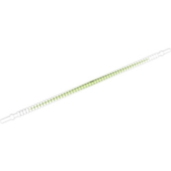 Flexhose 19M with 3.18 Stick Transparent White with Inner Bright Green