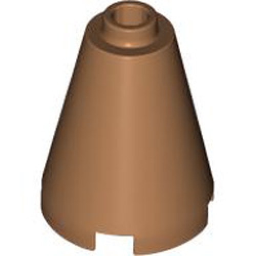 Nose Cone 2x2x2 Medium Nougat