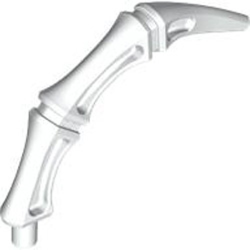 Leg with Diameter 3.2 Shaft 1/2 M White 