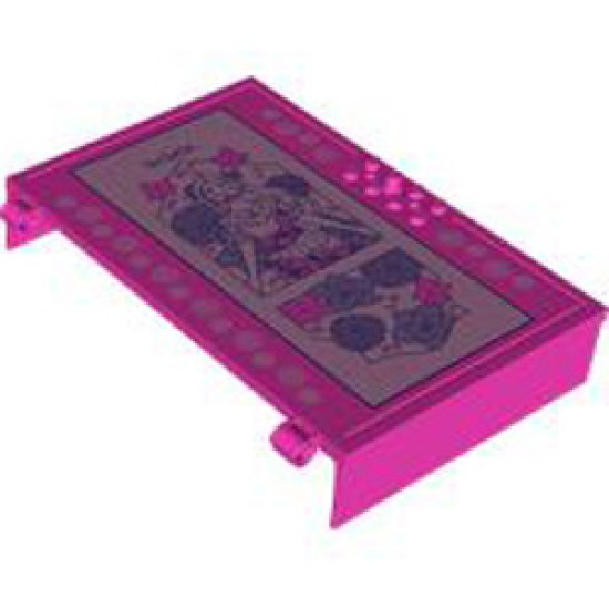 Design Plate Book with 4.85 Hole Number 12 Bright Purple