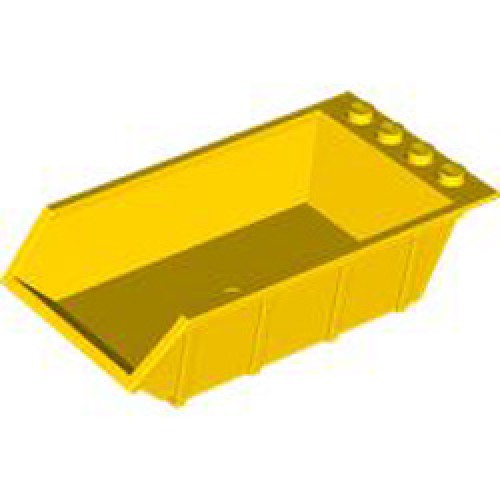 Truck Body 4x6x2 Bright Yellow