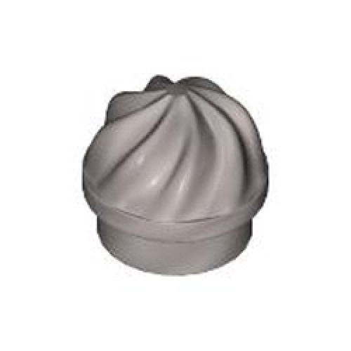 1x1 Decoration Top Number 1 Silver Metallic