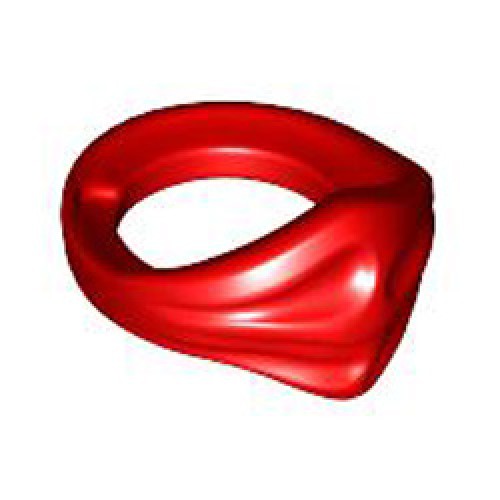 Mini Mask Number 1 Bright Red
