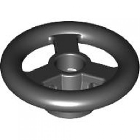 Steering Wheel Diameter 16 Front Console 2x2 Black