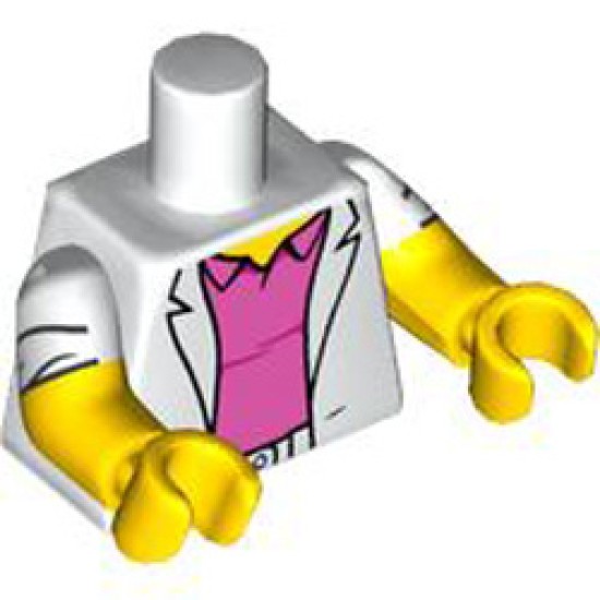 Mini Upper Part Number 3818 White