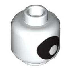 Mini Figure Head Mixels 1001 White