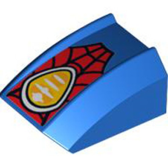 Front 2x2 Sport Number 4 Bright Blue