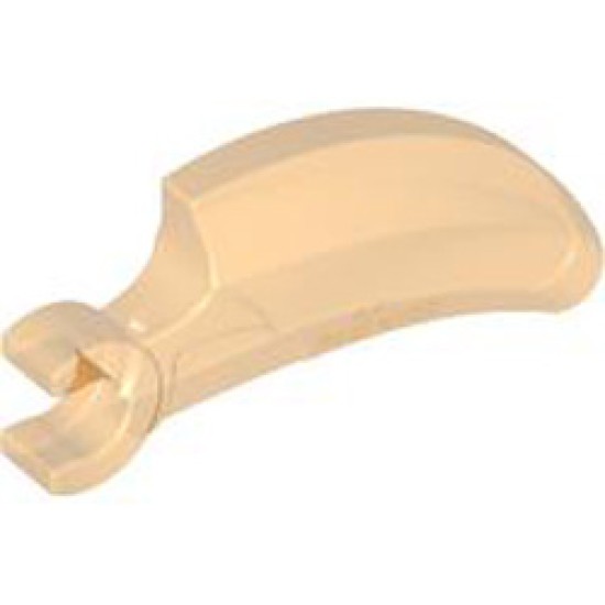 Claw with 3.2 Snap Transparent Bright Orange