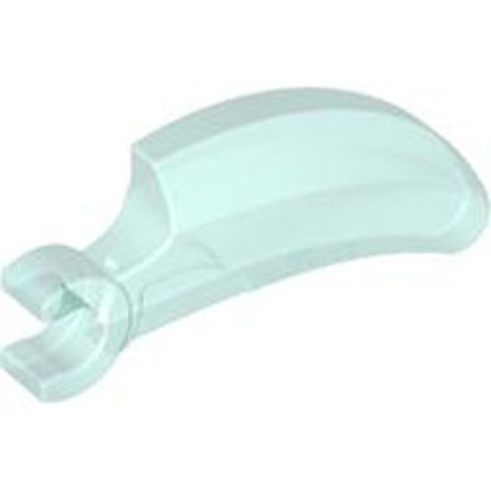 Claw with 3.2 Snap Transparent Light Blue