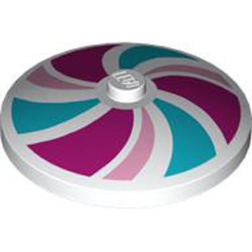 Round Plate Diameter 32x6.4  Number 15 White