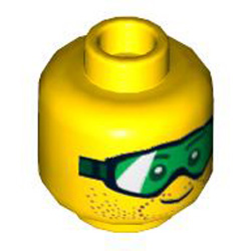 Mini Head Number 1410 Bright Yellow