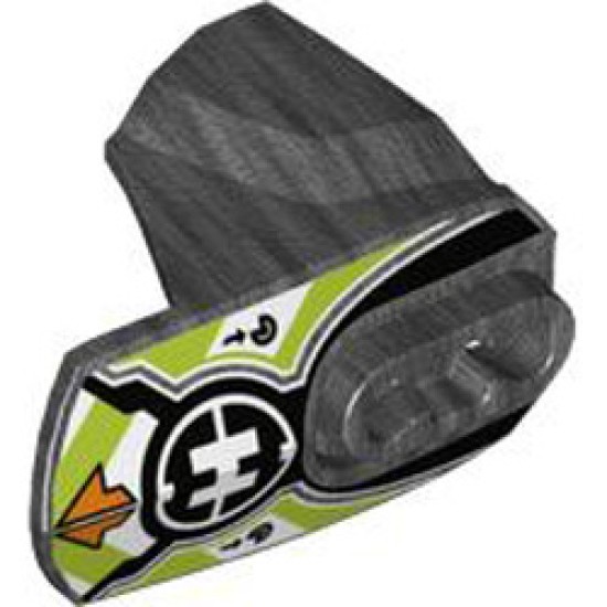 Shell A 4M Number 25 Titanium Metallic