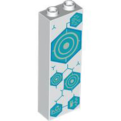 Brick 1x2x5 Number 12 White Brick 1x2x5 Number 12 White