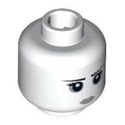 Mini Head Number 1481 White