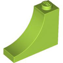 Brick 1x3x2 with Inside Bow Bright Yellowish Green