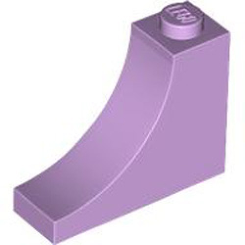 Brick 1x3x2 with Inside Bow Lavender