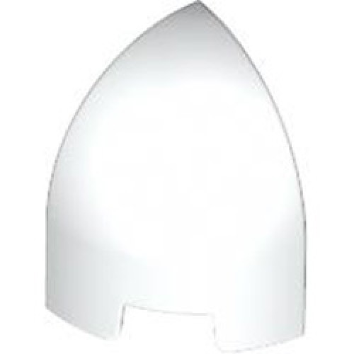 1/4 Sphere 1x1x1 1/3 White