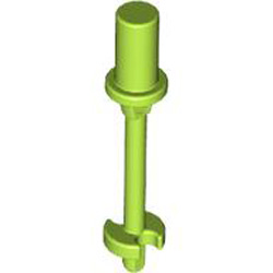 Ski Stick 3M with Shaft Diameter 3.2 Bright Yellowish Green