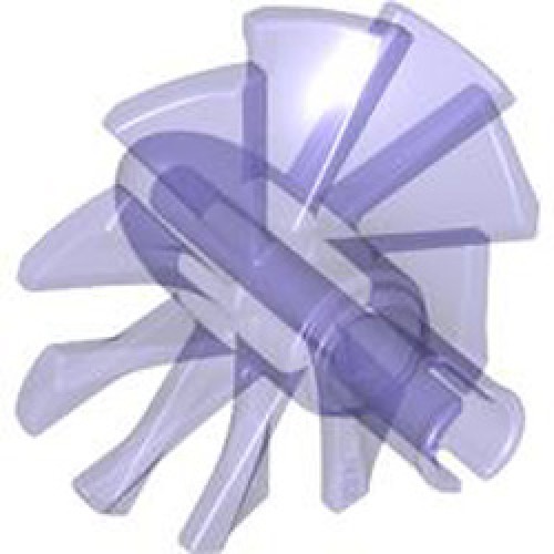Rotor Blades Diameter 24 with Snap Transparent Bright Violet