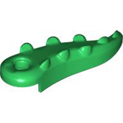 Crocodile Tail Dark Green