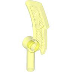 Sword Number 6 Transparent Fluorescent Green