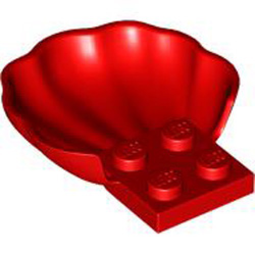 Shell Bright Red