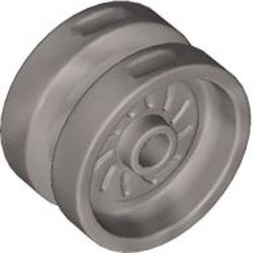 Rim Diameter18x12 with Cross and Stud Silver Metallic