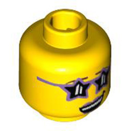 Mini Head Number 1549 Bright Yellow