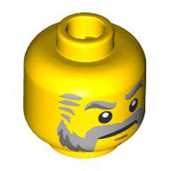 Mini Head Number 1559 Bright Yellow