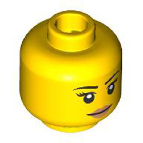 Mini Head Number 1580 Bright Yellow