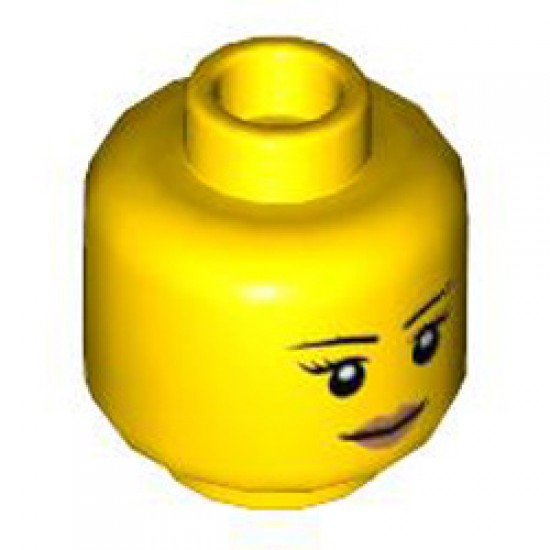 Mini Head Number 1580 Bright Yellow