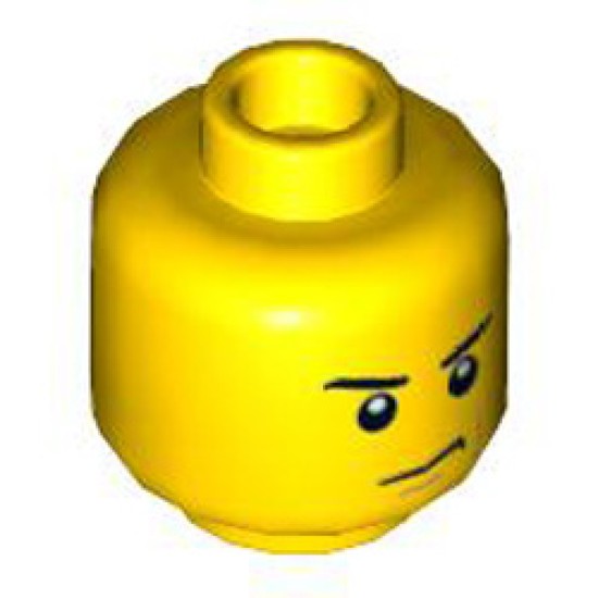 Mini Head Number 1578 Bright Yellow