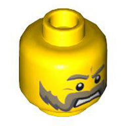 Mini Head Number 1581 Bright Yellow