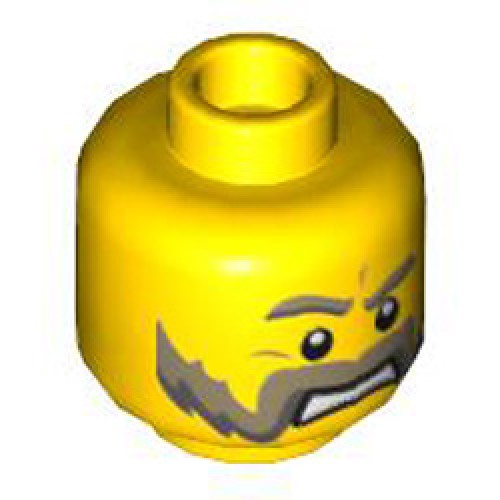 Mini Head Number 1581 Bright Yellow