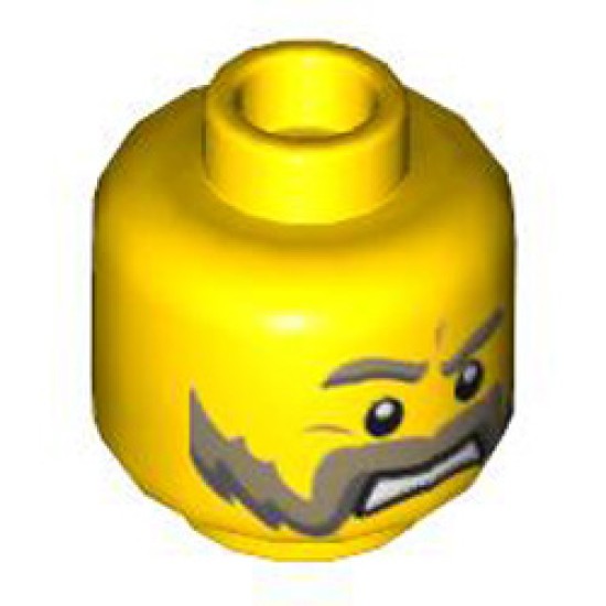 Mini Head Number 1581 Bright Yellow