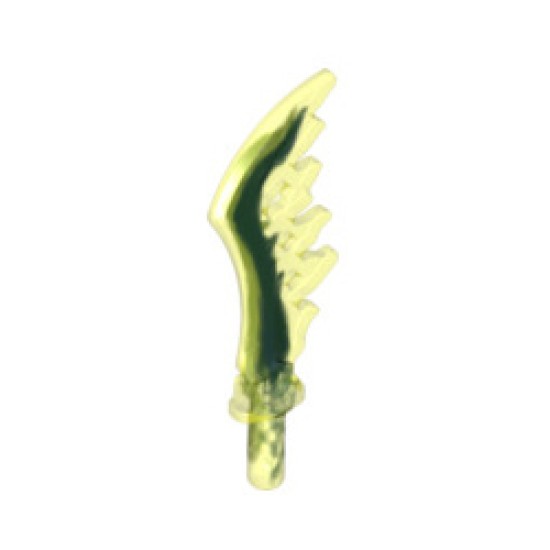 Sword Number 9 Transparent Fluorescent Green