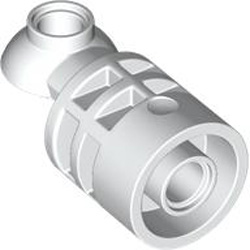 Design Element with Click Ring Outside Number 1 White