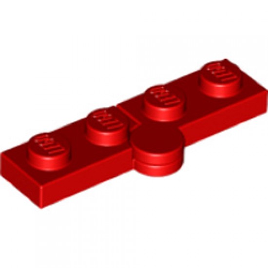 Hinge Plate 1x2 Bright Red