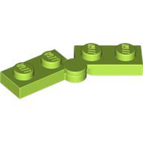 Hinge Plate 1x2 Bright Yellowish Green